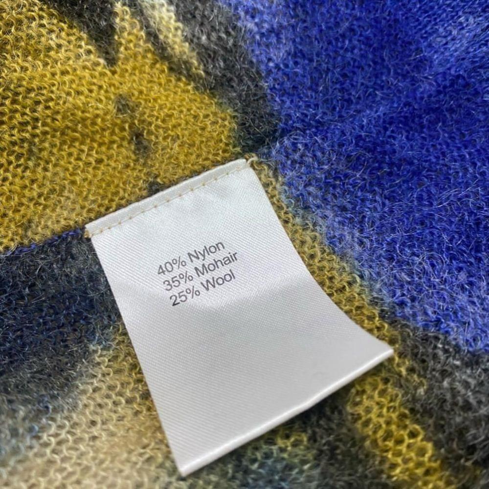 Krimson Klover - Mohair Alpaca Oversized Boxy Poncho Sweater - Picture 4 of 9